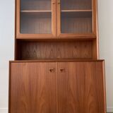 Scandinavian teak display cabinet from the 60s by Erik Brouer