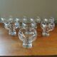 Set of 8 vintage bubble glasses