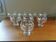Suite de 8 verres vintage bulle