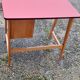 Old wooden children's desk feet vintage compass xxeme