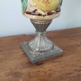 Retro Barbotine Birds Carafe