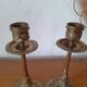 Pair of antique candle holders