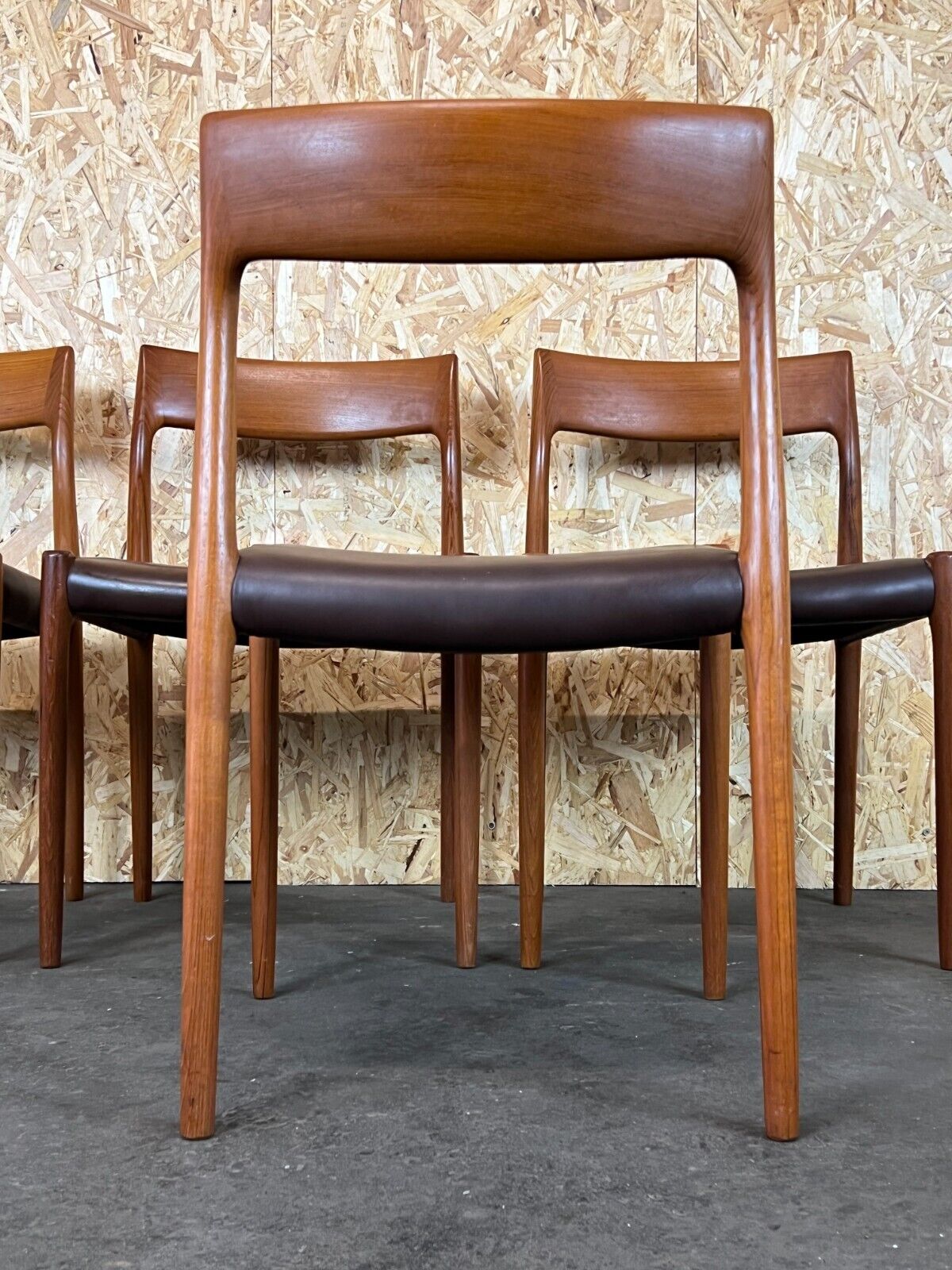Chairs by Niels O. Möller for J.L. Moller's 60
