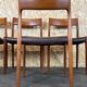 Chairs by Niels O. Möller for J.L. Moller's 60