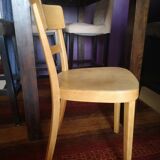Horgen Glarus bistro chair, signed and made in Switzerland - 1950s