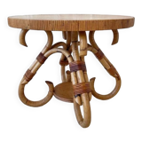 Rattan sofa end