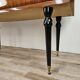 Mid-century 1960s mahogany sideboard with glass top