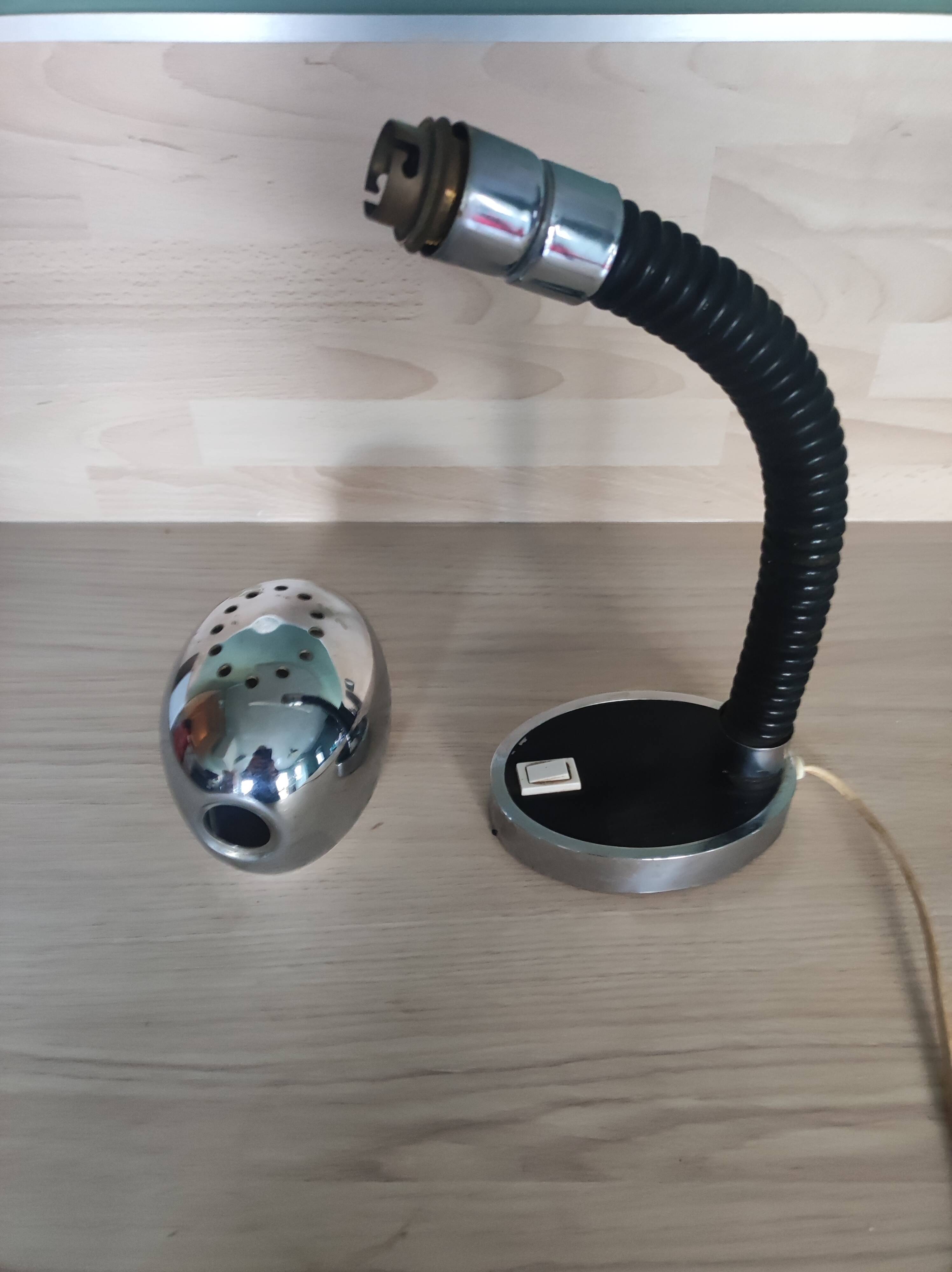 Articulated desk lamp Targetti Sankey vintage space age