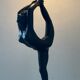 Vintage lamp Dancer of the 70s-80s Art Deco style