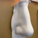 Nose and mouth in plaster of David by Michelangelo