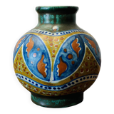 Small Art Deco Ceramic Vase by Massa Holland, Paris 1913