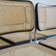 Suite de 6 chaises par Marcel Breuer Cesca B32, made in Italy