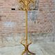 Old coat rack parrot vintage wood