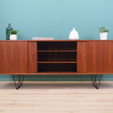 Teak sideboard, Danish design, 1970s, designer: Erik Jensen, production: Westergaards Møbelfabrik