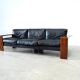 Rare rosewood 3-seater sofa by Afra e Tobia Scarpa for Maxalto