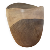 Single-piece walnut coupe by Ralph Ribour