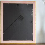 Gilded wood glazed photo frame