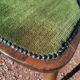 Set of 4 vintage reupholstered English country seat ltd bistro chairs