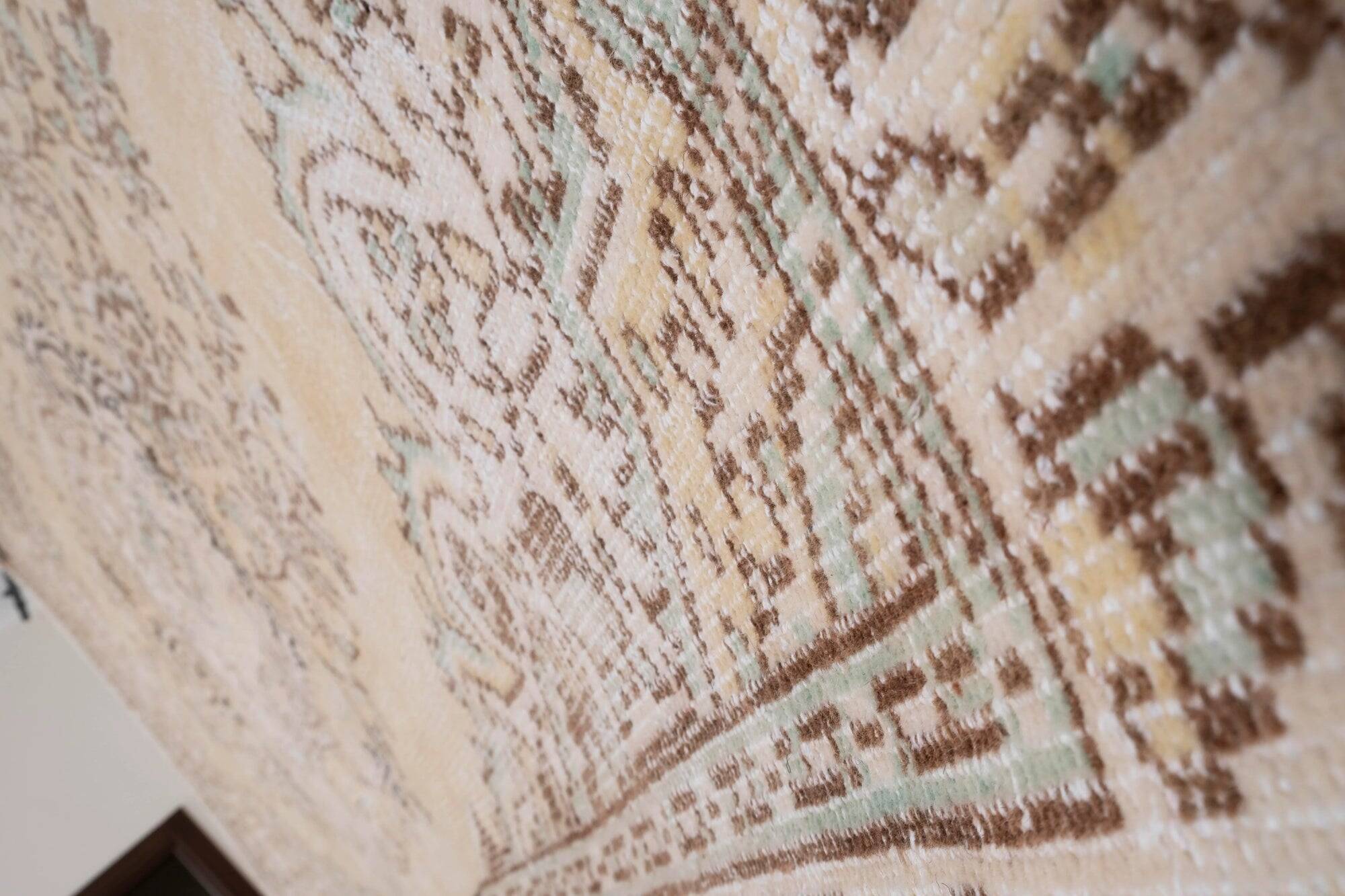 Tapis Oushak turc vintage
