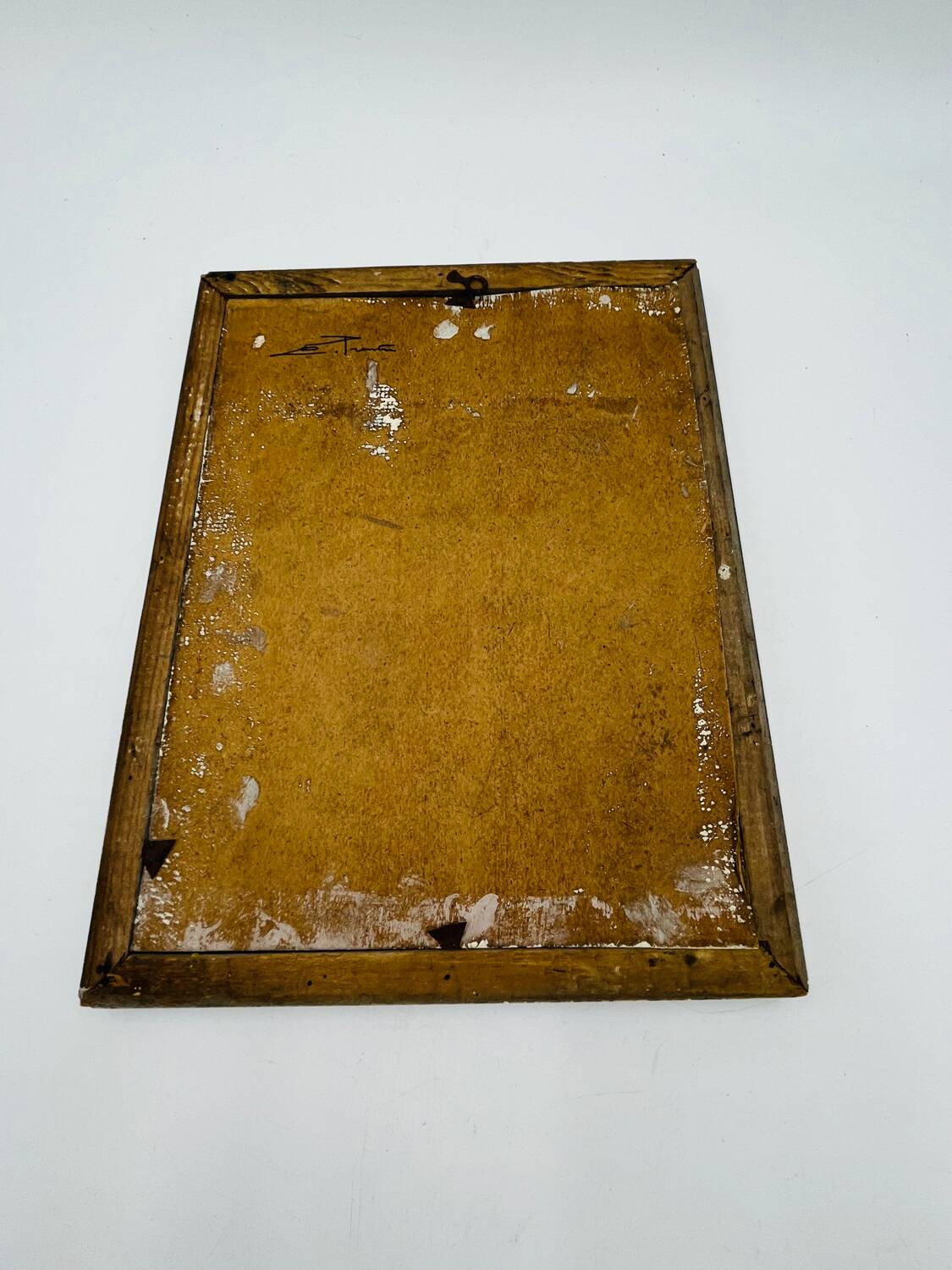 Painting head of a woman signed