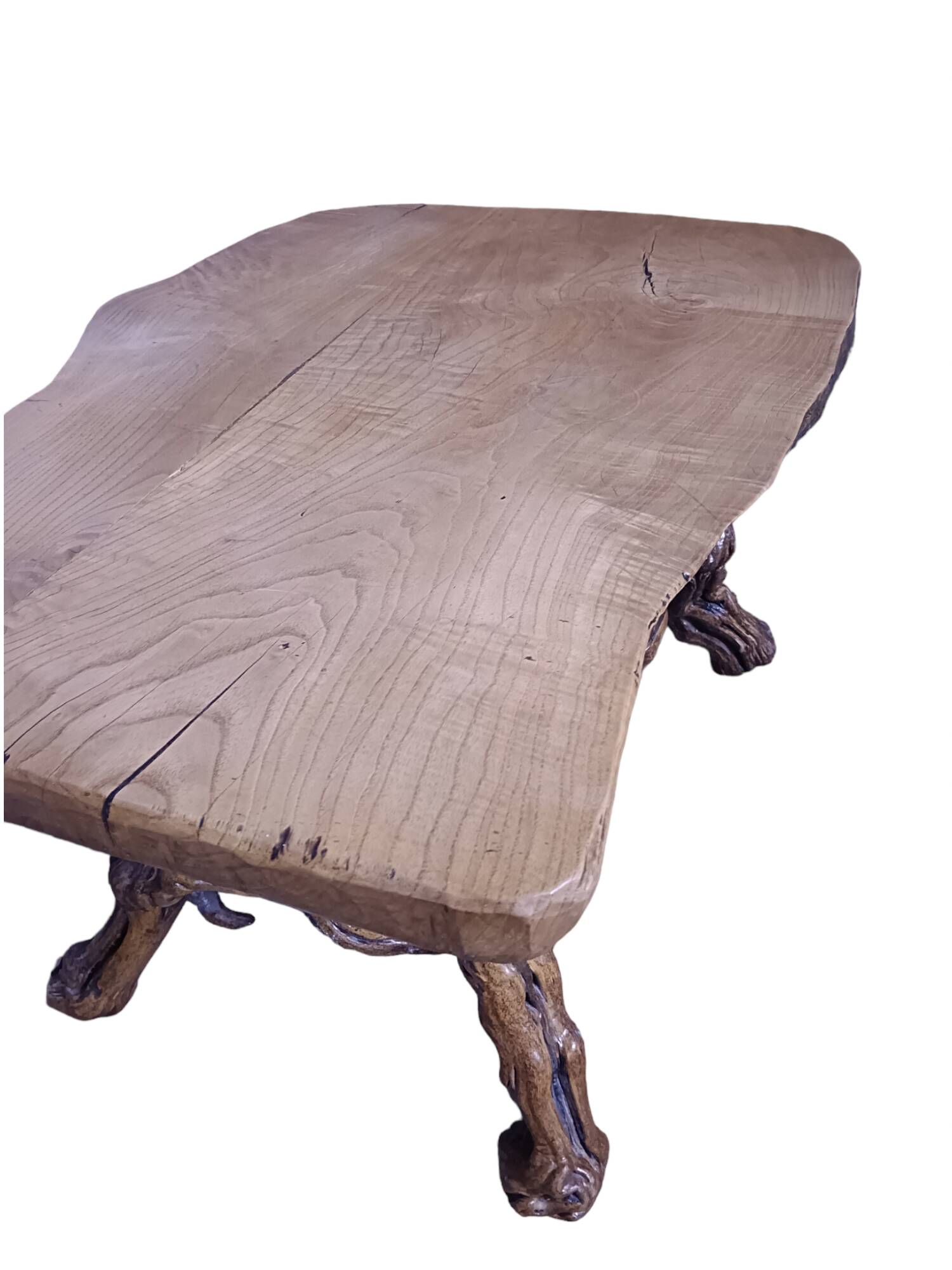 Brutalist vine foot coffee table