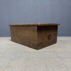 Antique painted Swedish wooden chest