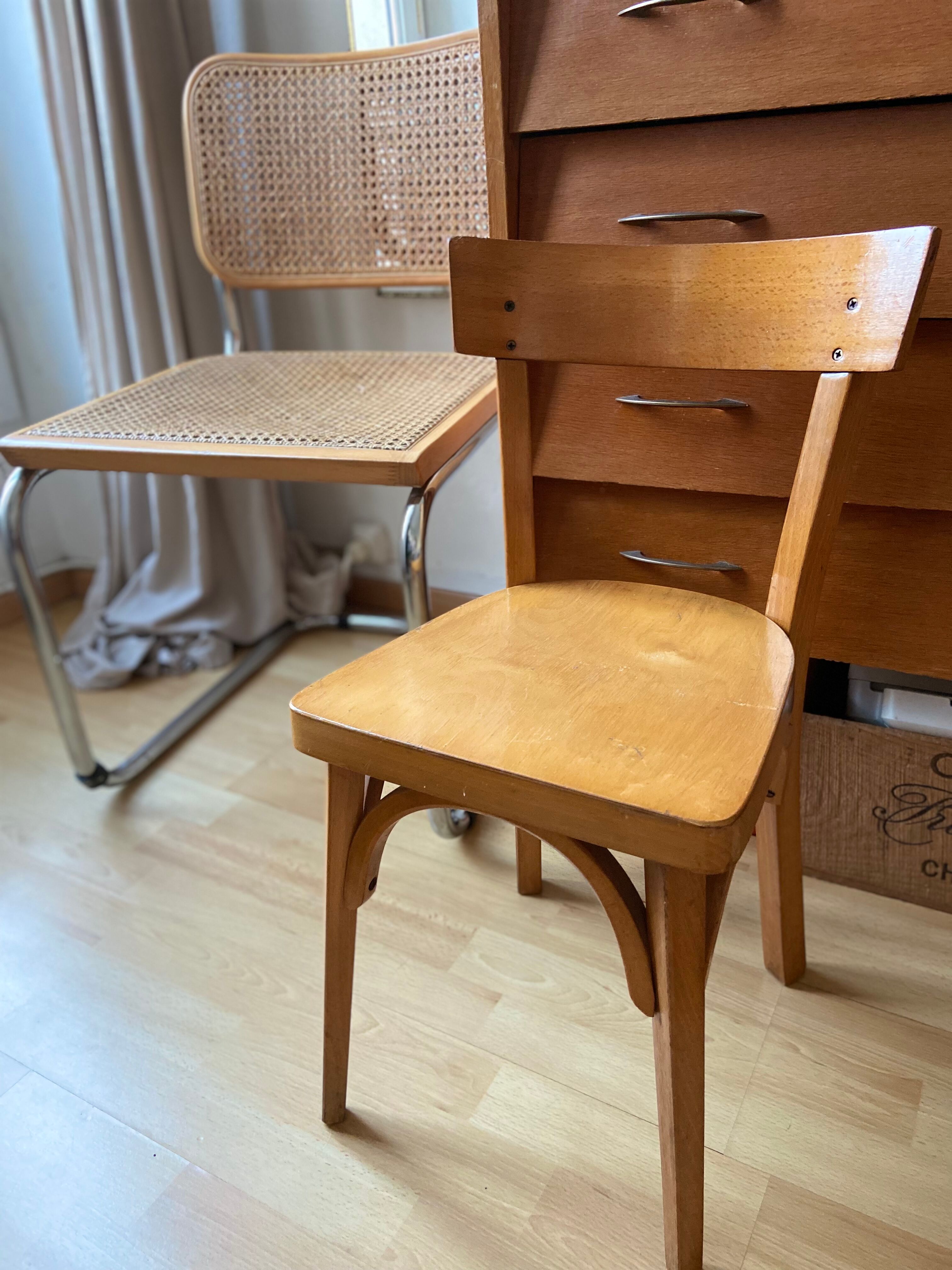 Vintage children's chair retro 50s