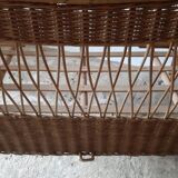 Rotin cradle baby bed