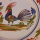 Keraluc quimper / hand painted bird hanging plate (01)