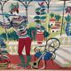 Toile peinte de bissery