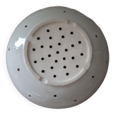 Glazed stoneware draining dish