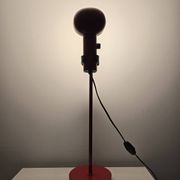 70s Red Table Lamp fully adjustable