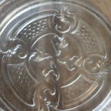 Old bottle bottom or glass moulded pocket tray