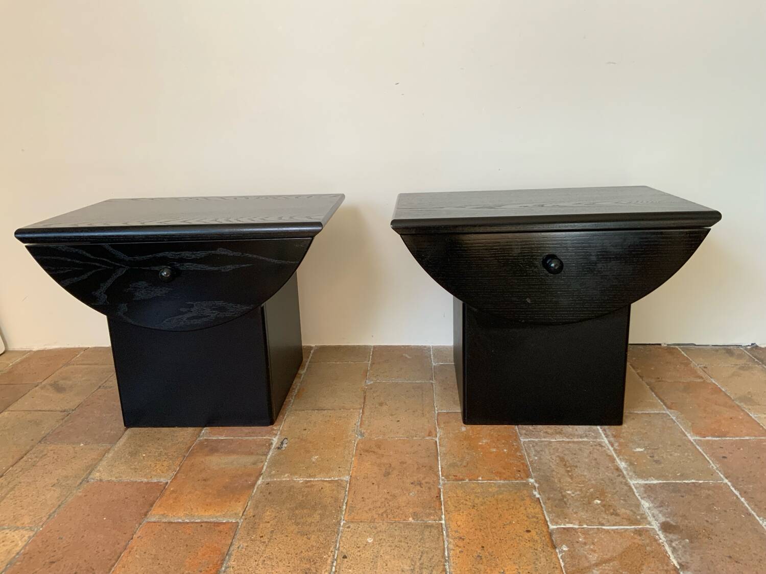 Vintage nightstands or bedside tables