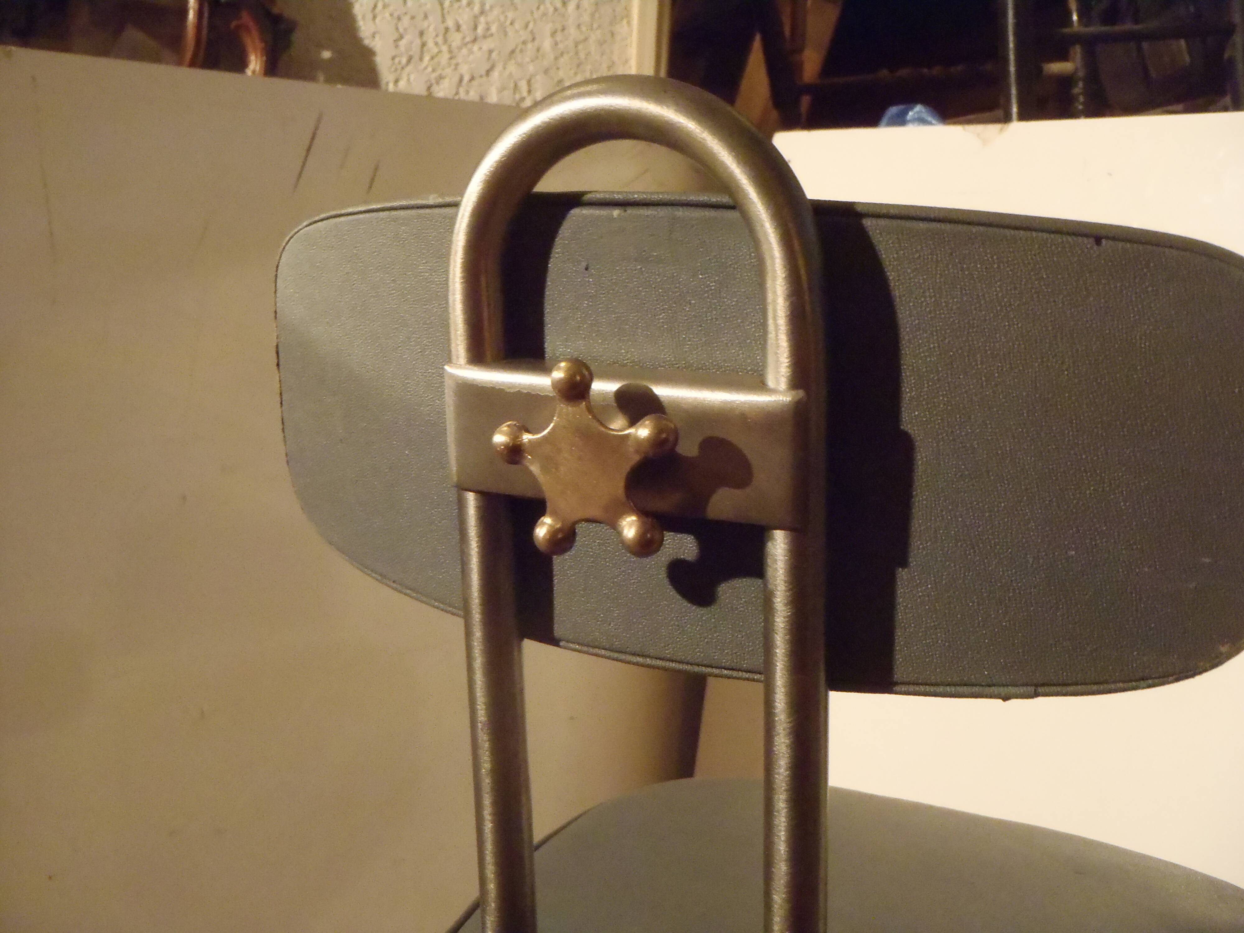 Vintage industrial chair "NORI" registered model 1950