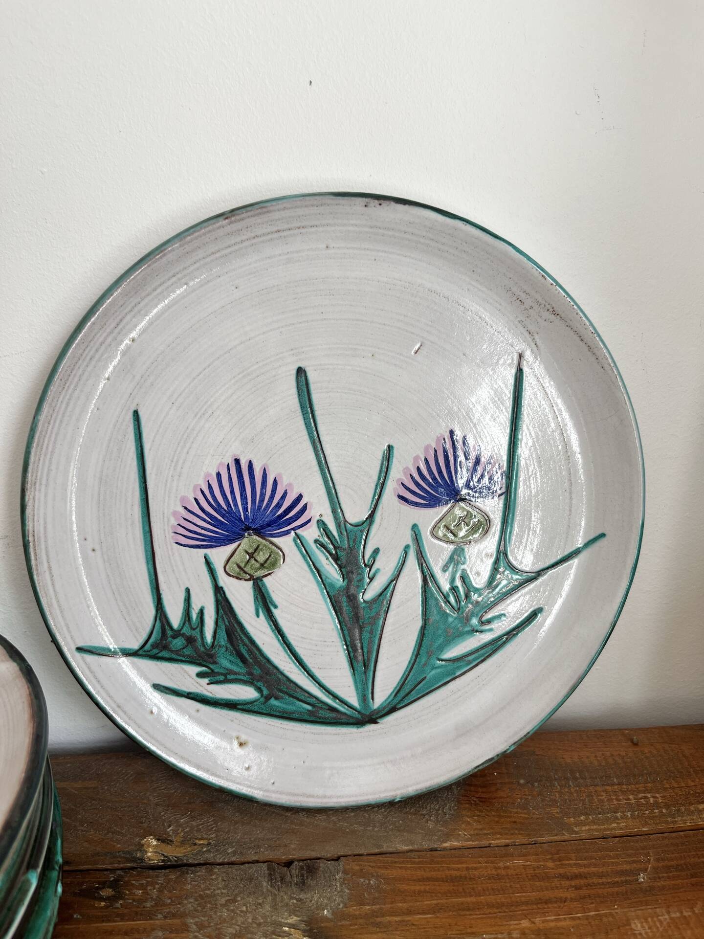 6 flat plates Vallauris