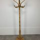 Rattan parrot coat rack and chic jungle style brass