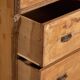 Commode ancienne en pin décapé – Meuble rustique européen primitif – circa 1920 #109