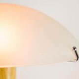 Vintage mushroom lamp| spatial age design | engraved glass