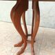 Brutalist table in solid oak