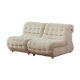 Paire de chauffeuses vintage 70 cm