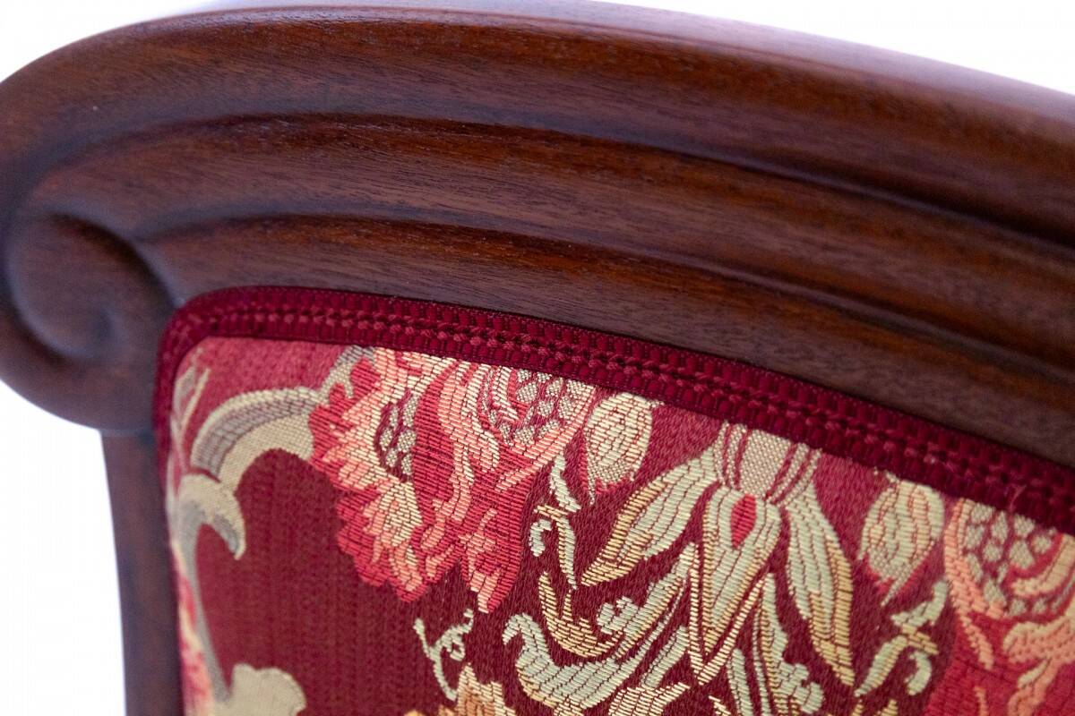Antique chair, Northern Europe, circa 1890. After renovation.