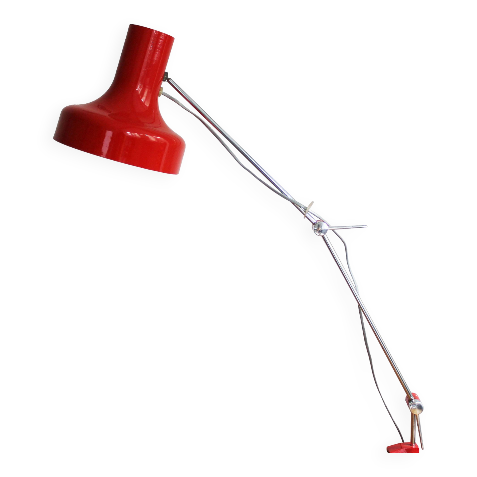 1960's Architects desk lamp by Josef Hurka for Napako