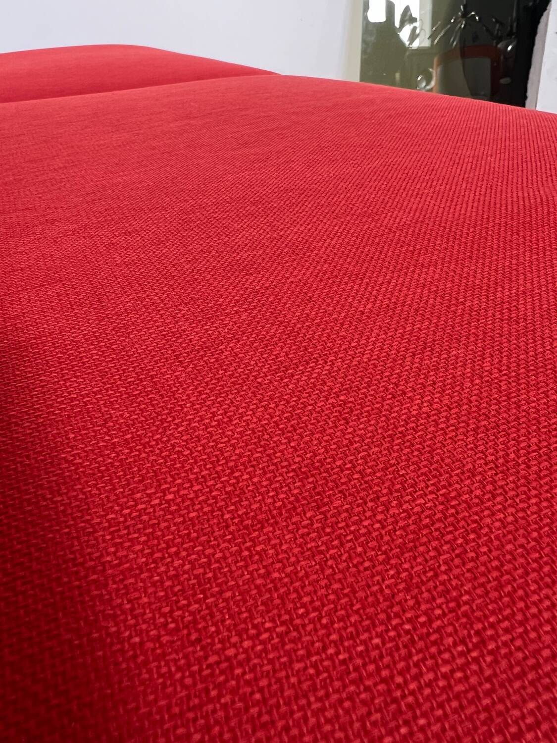 Canapé convertible 360° Le Vele Video design italien Futura 2 places rouge