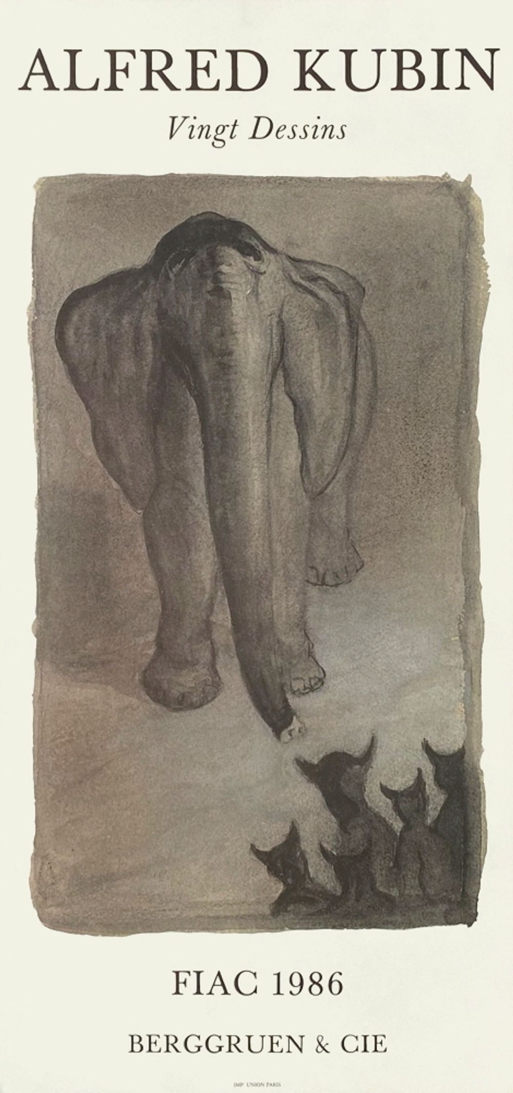 Affiche Alfred Kubin 1986