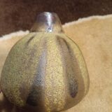 Brutalist ceramic vase Gerhard Liebenthron West Germany