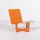 Modern Danish lounge chair by Chr. Rasmussen, 1970s