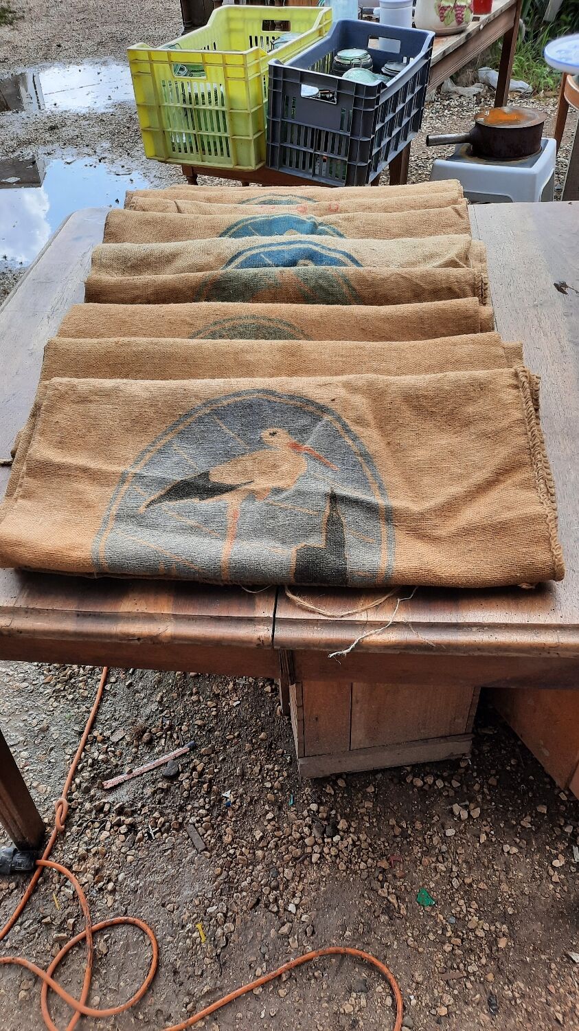 9 potash burlap bag from alsace