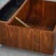 Table basse bar en palissandre 1970