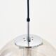 Mid-Century Air-Bubbled Glass 'Globe' Ceiling Light from Limburg, Germany, 1970s